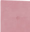 vidaXL - Hoofdbord - Met - Knopen - Roze - 200 - cm - Velvet