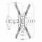 TV houder MacLean MC-758 55