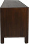 Tv meubel 3 deurs - 160x42x55 Walnoot bruin - Teak Veneer