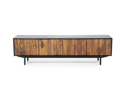 TV-meubel Alexander Sheesham 167 cm - bruin | Eleonora