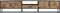 Tv meubel Arlington - 240 cm - naturel
