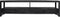 Tv meubel Boaz Black - 220 cm - zwart