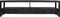Tv meubel Boaz Black - 220 cm - zwart
