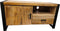 Tv meubel Boaz met deuren en lades - 200 cm - naturel
