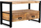 TV-Meubel Britt mangohout metaal 100 cm | Meubelplaats