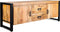 TV-Meubel Britt new mangohout metaal 150 cm - naturel | Meubelplaats