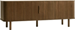 Tv-Meubel Bruin Eikenhout - Schuifdeuren - 160x40x55,6cm - Cavo - Giga Living
