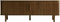 Tv-Meubel Bruin Eikenhout - Schuifdeuren - 160x40x55,6cm - Cavo - Giga Living
