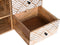 Tv-meubel DKD Home Decor 135 x 40 x 55 cm Natuurlijk Wit Mangohout
