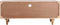 Tv-meubel DKD Home Decor 135 x 40 x 55 cm Natuurlijk Wit Mangohout