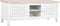 Tv-meubel DKD Home Decor Spar Wit Hout MDF 120 x 40 x 45 cm
