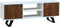 Tv-meubel DKD Home Decor Wit 135 x 35 x 40 cm Metaal Mangohout
