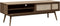 Tv-meubel Donkerbruin Eikenhout - 150x45x50cm - Barrali