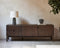 Tv-Meubel Donkerbruin Eikenhout - 160x46x55cm - Arun - Giga Living