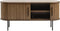 Tv -meubel Donkerbruin - Eikenhout & Metaal - 40x120x55,6cm - Tv -meubel Nola Smoked - Giga Living