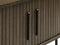 Tv -meubel Donkerbruin - Eikenhout & Metaal - 40x120x55,6cm - Tv -meubel Nola Smoked - Giga Living