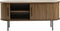 Tv -meubel Donkerbruin - Eikenhout & Metaal - 40x120x55,6cm - Tv -meubel Nola Smoked - Giga Living