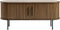 Tv -meubel Donkerbruin - Eikenhout & Metaal - 40x120x55,6cm - Tv -meubel Nola Smoked - Giga Living