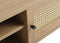 Tv-meubel Eiken Melamine - Rotan - 1 Plank - 120x40x43cm