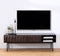 Tv-meubel Eikenhout Donkerbruin - 160cm - 2 Deurs - Kast Latina - Giga Living