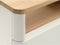 Tv-meubel Eikenhout Naturel - 120cm - 1 Plank - Soft Closing - Kast Amalfi - Giga Living