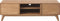 Tv-meubel Eikenhout Naturel - 42x150x46cm - 2 Vakken - Kast Rho - Giga Living