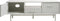 Tv-Meubel Greige Metaal/MDF - 140x45x50cm - Palma - Giga Living