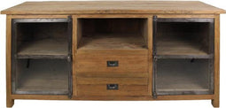 TV meubel Hunter - reclaimed teak/ijzer