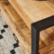 Tv meubel industrieel - Tv meubel Ben 150 cm - mangohout tv meubel
