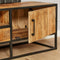TV meubel industrieel - Tv meubel Sanne - Tv meubel mangohout 180 cm