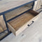 TV meubel industrieel - Tv meubel Sanne - Tv meubel mangohout 180 cm