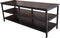 Tv meubel kast Stoer - dressoir industrieel - 120 cm breed - zwart