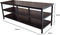 Tv meubel kast Stoer - dressoir industrieel - 120 cm breed - zwart