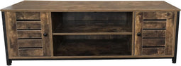 Tv meubel kast Stoer - dressoir industrieel vintage - 130 cm breed