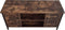 Tv meubel kast Stoer - televisie dressoir industrieel - 110 cm breed