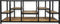 TV meubel Levels - 140x40x55 - mangohout/ijzer