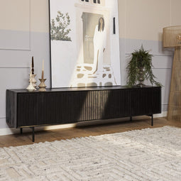 TV-meubel Madison 210 cm - zwart