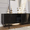 TV-meubel Madison 210 cm - zwart