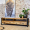 TV-meubel mango metaal 220 cm
