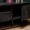 Tv meubel Mangohout - Tv meubel Daan - Tv kast zwart 165 cm