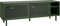 Tv-Meubel Metaal Groen - Schuifdeuren - 6-Vakken - 45x160x55cm - Veep - Giga Living