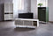 Tv-Meubel Metaal Groen - Schuifdeuren - 6-Vakken - 45x160x55cm - Veep - Giga Living