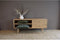 Tv-meubel Mila massief eiken 130 cm - Naturel | BY-OLAF