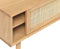 Tv-meubel - Naturel Eikenhout - 150x45x50cm - Gewicht 28kg