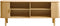 Tv-meubel Naturel Eikenhout - 2 Planken - 160x40x55,6cm