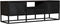 Tv meubel New York - 145 cm - zwart