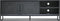 TV-meubel Newcastle 160 cm - zwart | Hotel collection