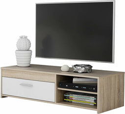 Tv-meubel PILVI PCOT11-Q45F Wit Hout
