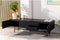 Tv-meubel Ralph 175 cm Marmer - Zwart | BY-OLAF