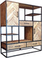 TV meubel Sanne - Tv meubel mangohout - Tv meubel naturel 145 cm